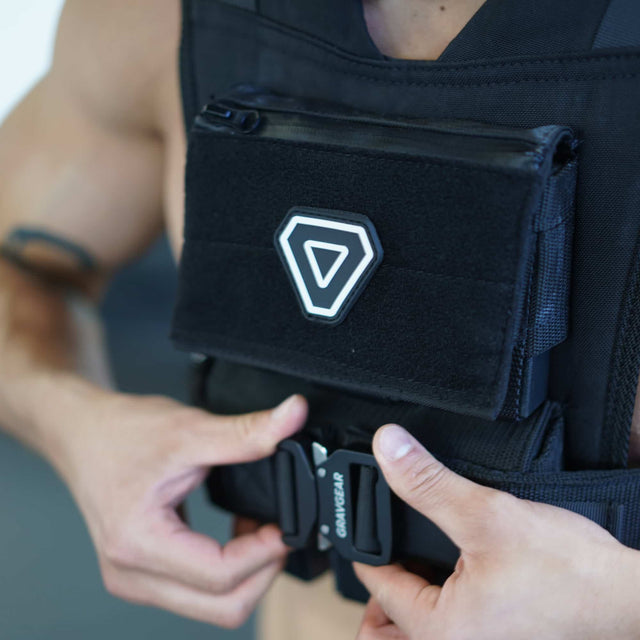Grav Weight Vest 12kg - Pro (Ships on Aug 31, 2025)