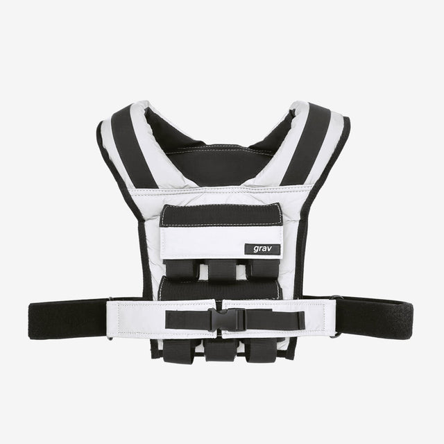 Grav Weight Vest 12kg - Reflective Grey