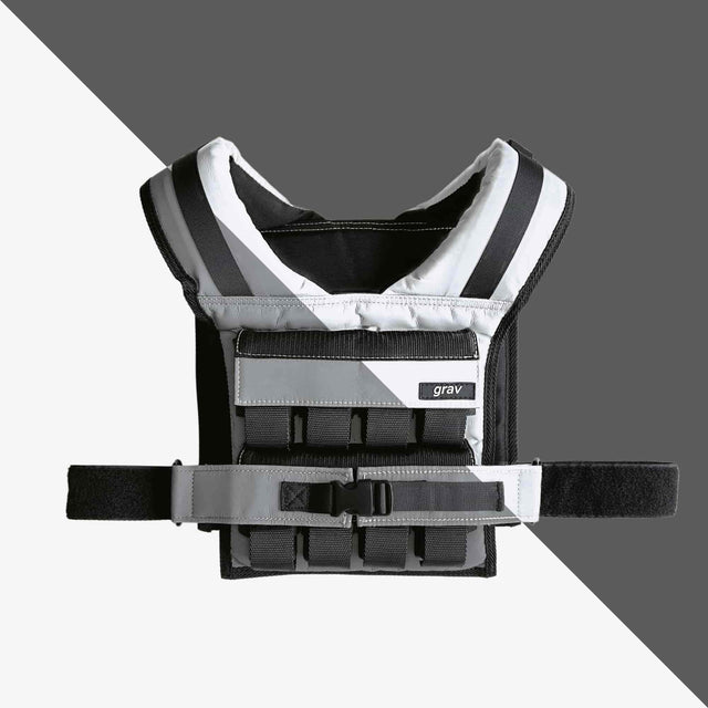 Grav Weight Vest 16kg - Reflective Grey